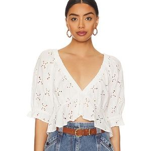 Free People Gardenia Top